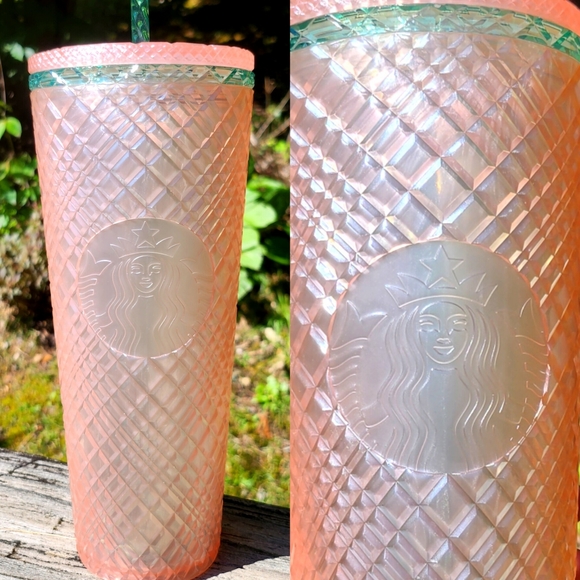 . Starbucks Jeweled Pearl & Mint Cold Cup/Tumbler - Picture 1 of 14